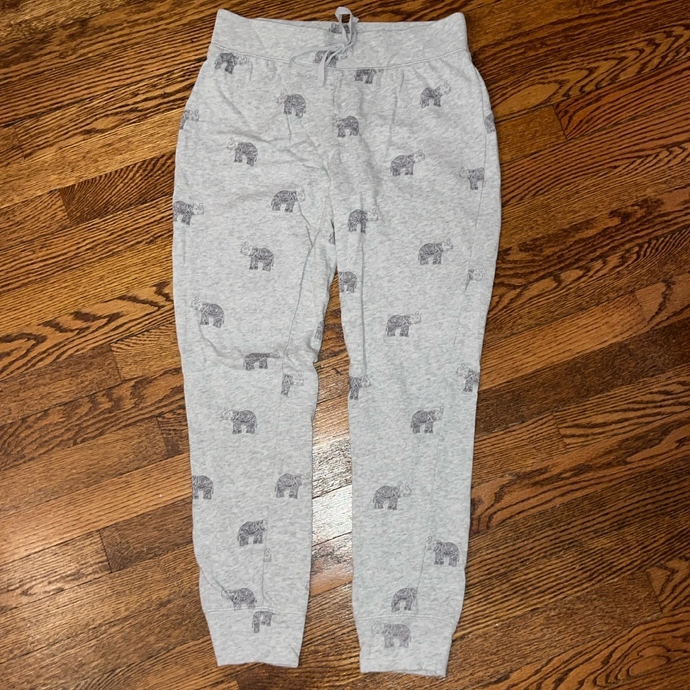 Artisan NY Sleepwear Pajama Pants With Elephant Design
